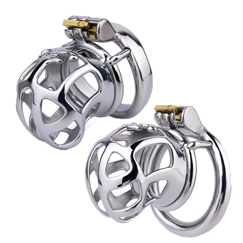 Stainless Steel Sissy Chastity Cage Urethra Chastity Metal Ring the Cobra Chastity Cage Small Cock Cage