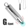 Sex Toys Vibrator for Women G Spot Necklace Bullet Vibrator Stainless Steel Vibrating Bullet