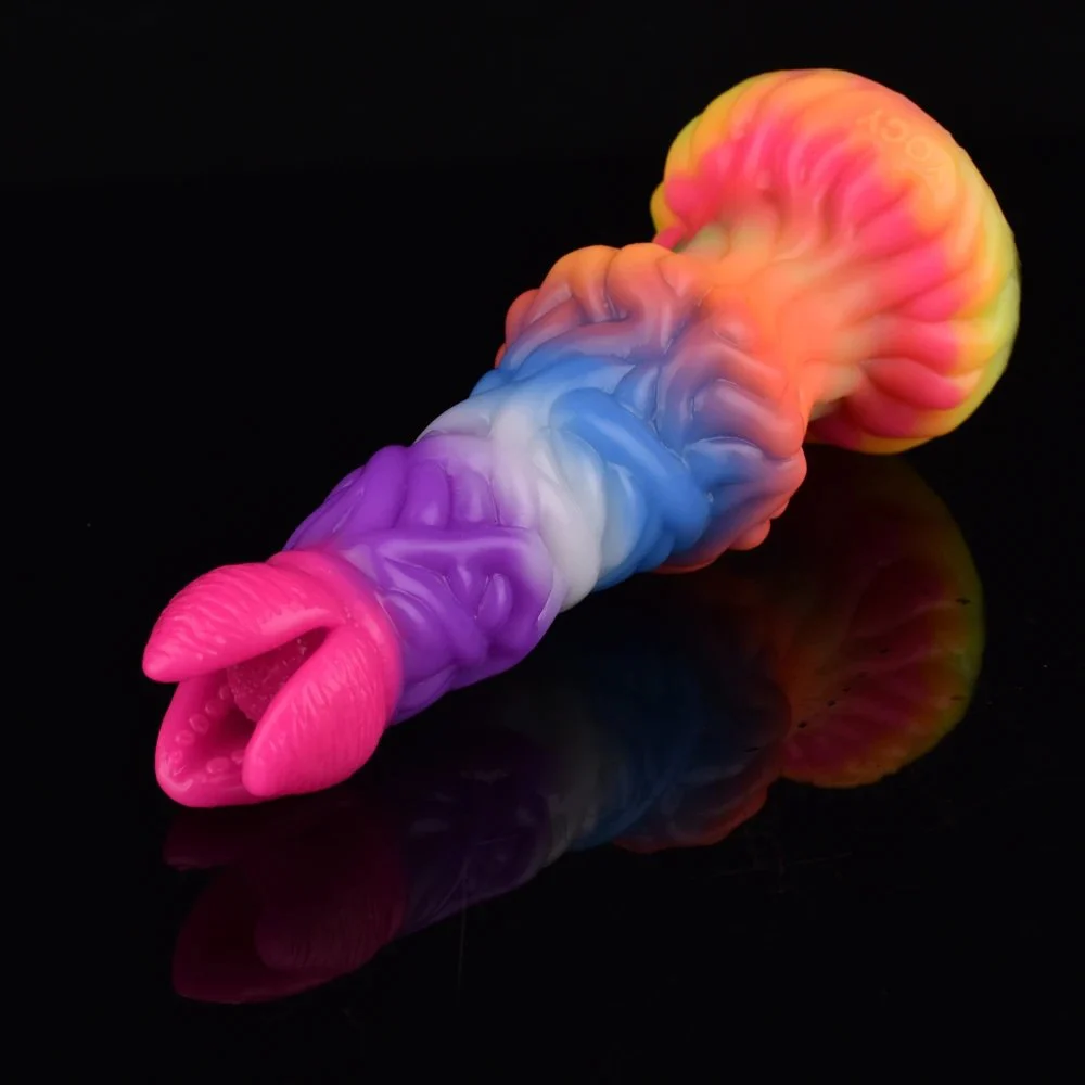 Anal Plug Ovipositor Sex Toys Alien Ovipositor Dildo Glow in the Dark Interesting Toys for Man and Woman