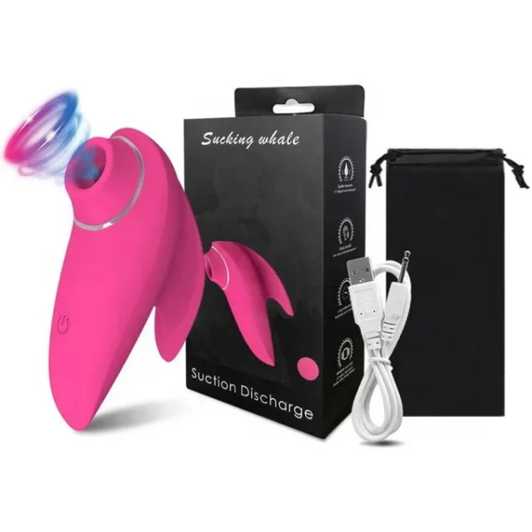 Sex Toy for Women Breast Massage Clitoris Stimulator Clit Nipple Machine Dolphin Sucking Whale Vibrator