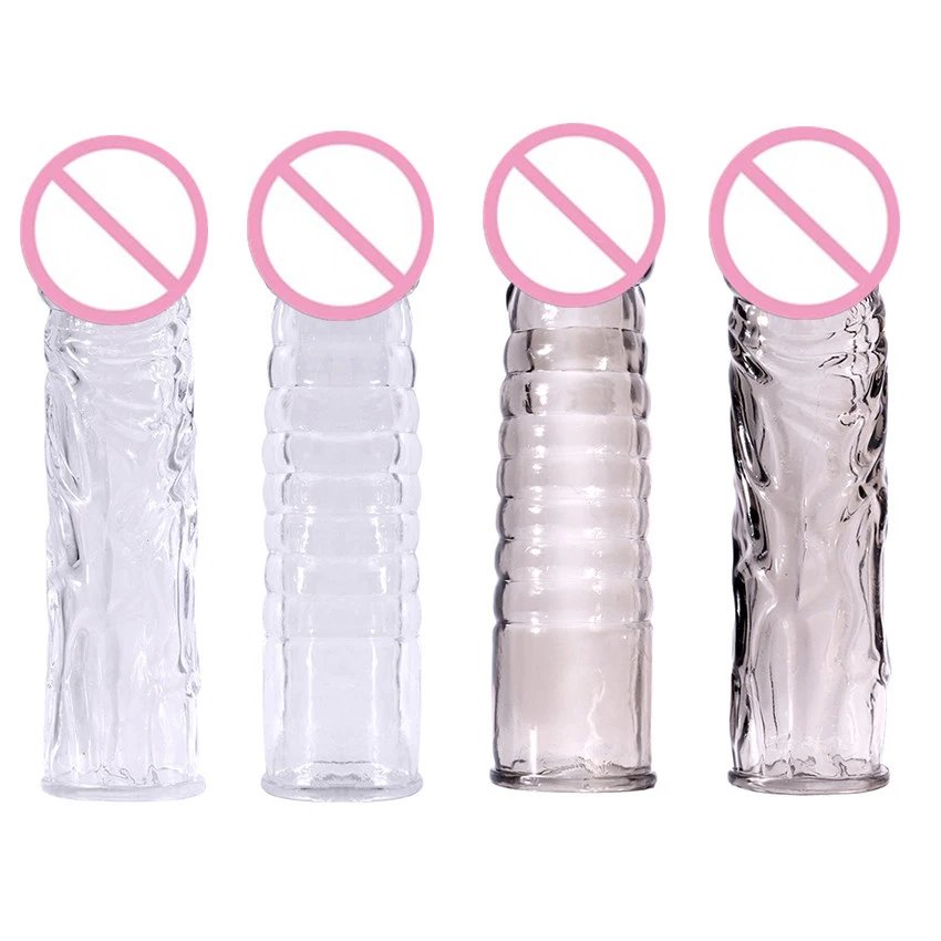 Best Men's Grainy Reusable Love Toy Classic Washable Condoms for Masturbators Conveniently Reusable