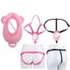 Wearing Cock Cage Realistic Clitoris Penis Cages Soft Skin-friendl Breathable Male Fetish Chastity Lock Sex Toy for Men