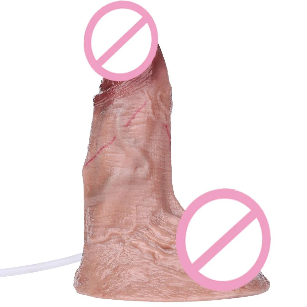 Liquid Platinum Silicone Safe Simulation Squirting Dildo for Women Sucker Dildo Experience Feel Realistic Sex Toys