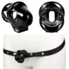 Penis Head Breathable Chastity Belt Lock Male Chastity Cage ABS Resin Restraint Games Adult Sex Toy for Men