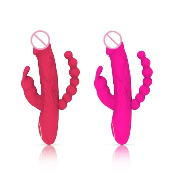 Realistic Rabbit Vibrators Sex Toys for Women Anal Dildo Female Masturbation