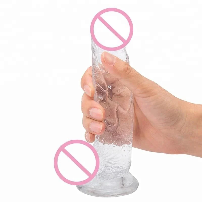 Realistic Sex Toy Suction Cup Strap on Big Dildo Toy for Women