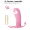 Rechargeable 10 Speed Wireless Remote Control Sex Toys Dildo Vibrator for Woman Butterfly Panty Vibrator
