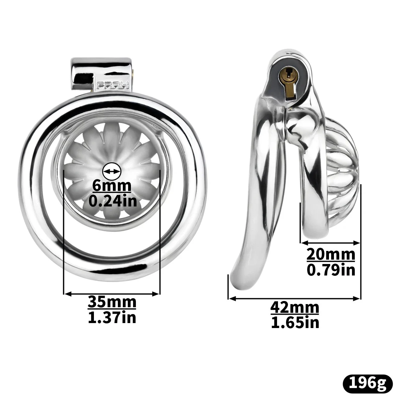 Mini Sunflower Male Chastity Cage with Curved Penis Ring Metal Catheter Silicone Catheter Strap on Chastity Couples Toys