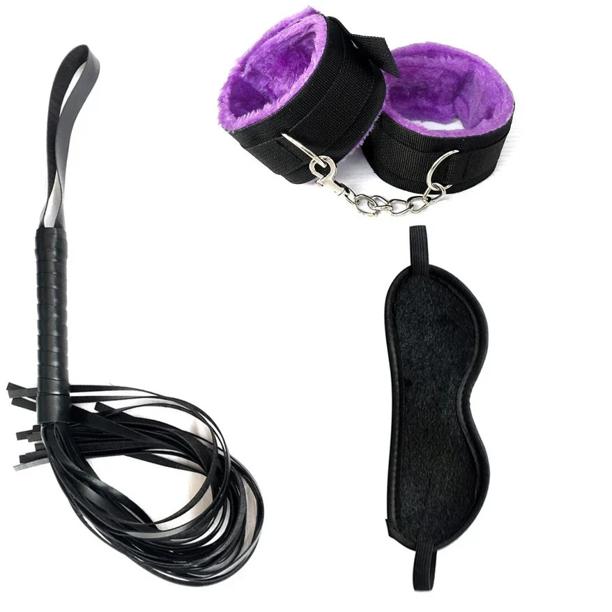 Adult Toys Sexual Products 35PCS Jewel Anal Plug Kit Tool Restraint Bondage Set With Sex Toys