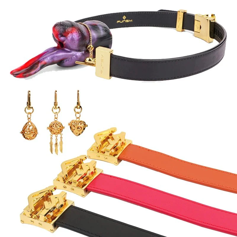 Adult Sex Toy Gag for Mouth Bondage for Master Play Silicone Material Props Dog Head Shape Three Color Matching Gags