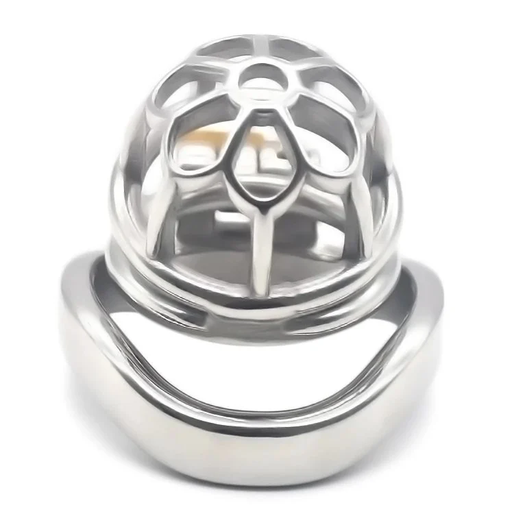 Stainless Steel Cock Cage with Padlock Male Urethral Cuckold Cock Chastity Cage