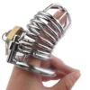 Penis Lock Male Stainless Steel Cock Cage Chastity Device Erotic Bondage Husband Loyalty Big Metal Cock Cage