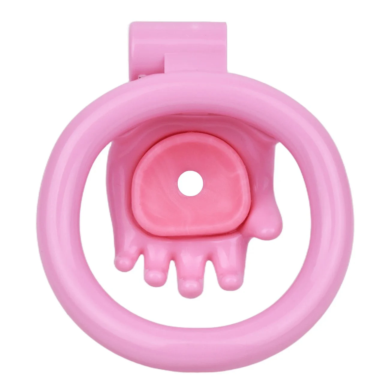 Male Chastity Lock Wearable High Quality Resin Penis Wearable Lock with Catheter Chastity Device Alternative Sex Toys