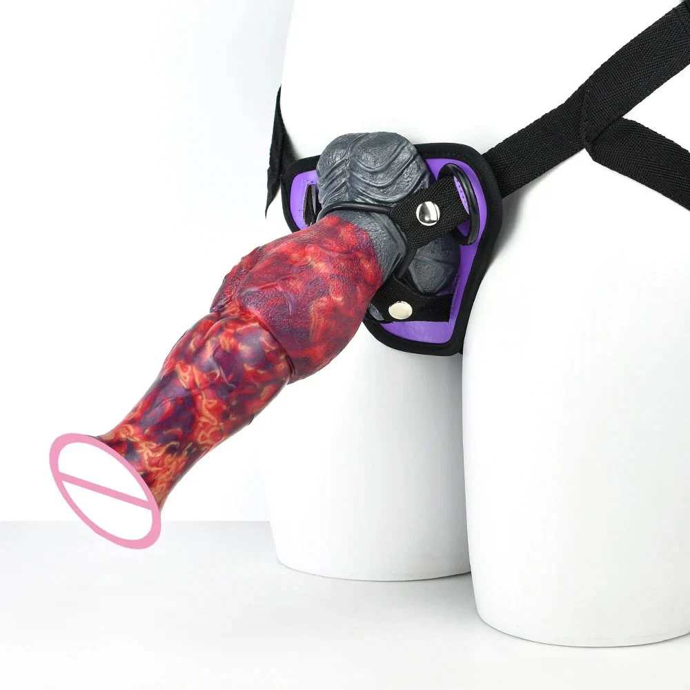 Adult Female Solid Artificial Dildo Penis Women Man Masturbation Wearable Realistic Natural Silicone Dildo