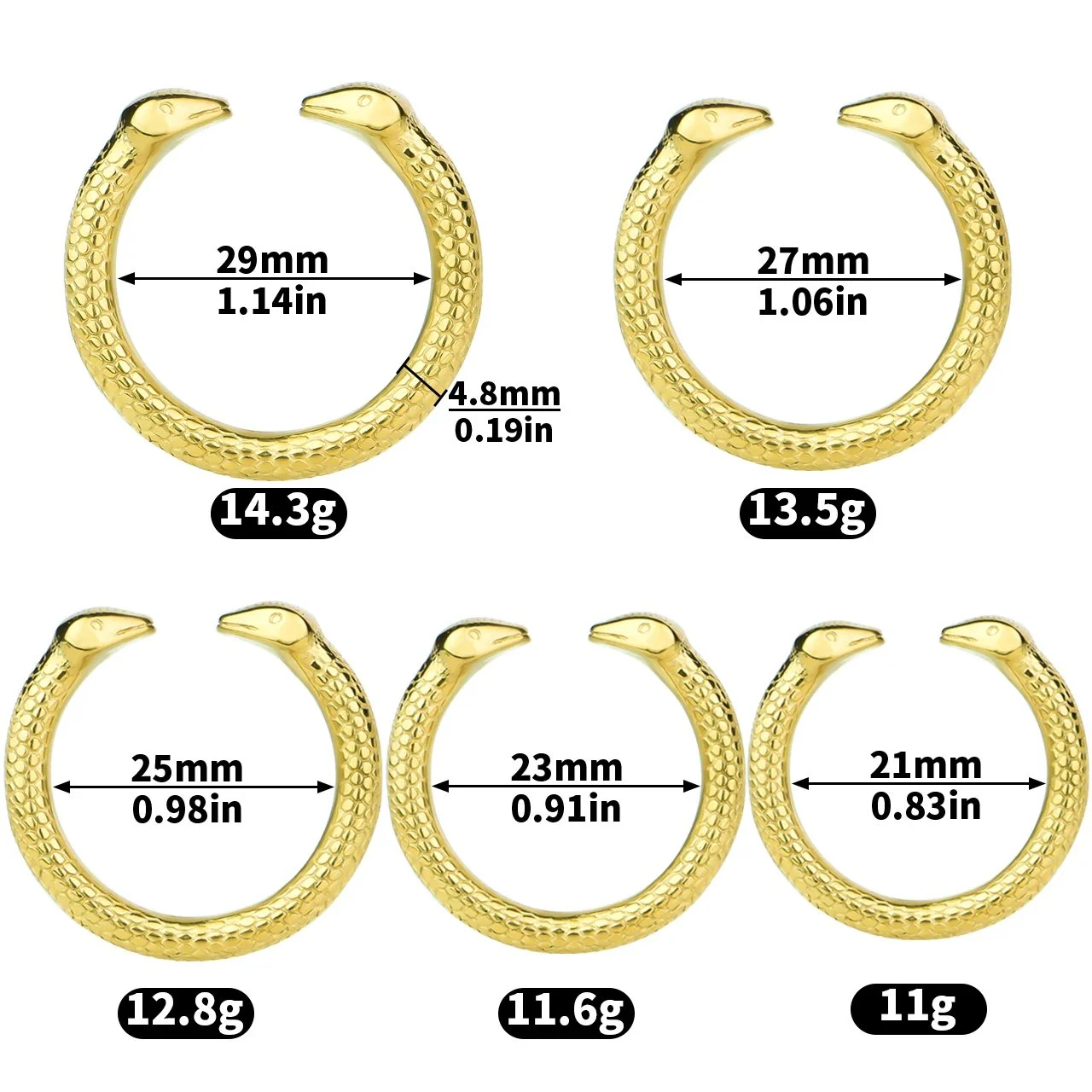 Stainless Steel Gold and Sliver Cock Ring Delay Ejaculation SM Erection Enhancing Stronger Sex Toy for Man