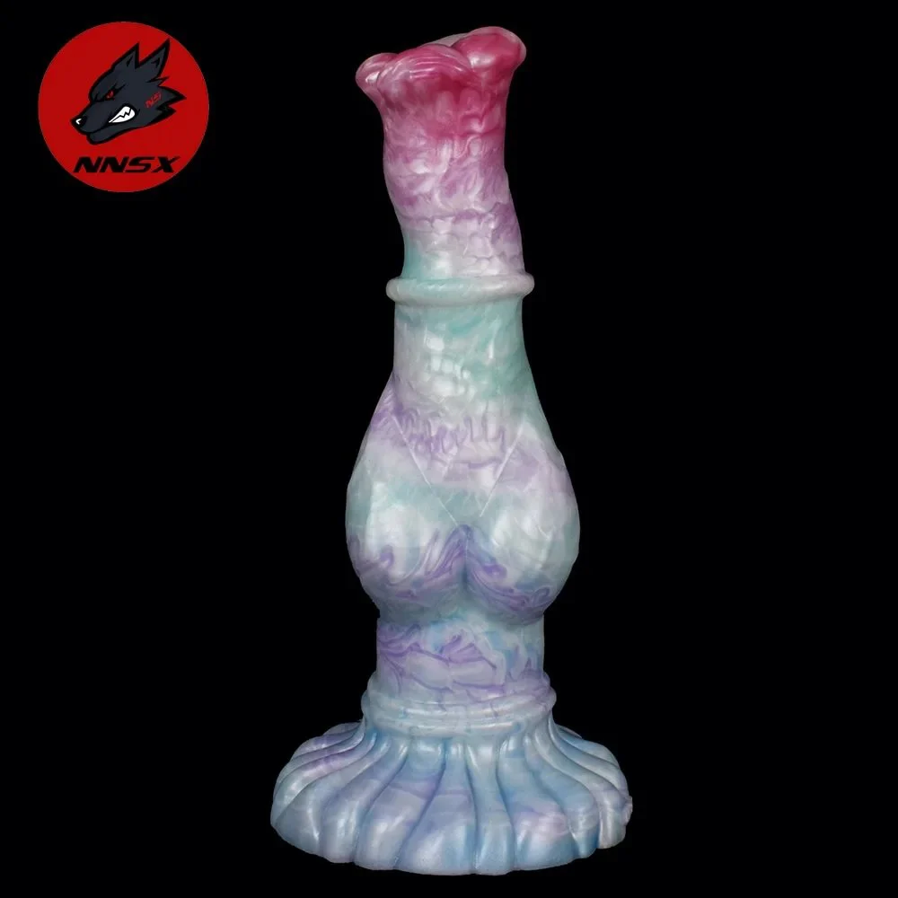 9.96 Inch Dragon Monster Artificial Silicone Colorful Sex to Toy for Women