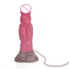 8.67 Inch Huge Artificial Realistic Squirting Dildo Colorful Silicone Anal Plug Sex Toy Ejaculating
