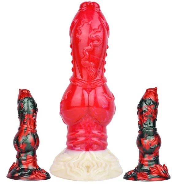 Animal Dildos for Women Hands-free alien Cock with Big Knot Dog Dildo Supplier Silicone Dog Masturbator Sex Toy Toys