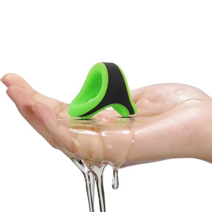 Men's Soft Silicone Triple Penis Ring for Male Enhancement Ejaculation Delay Cock Ring Adult Sex Toys