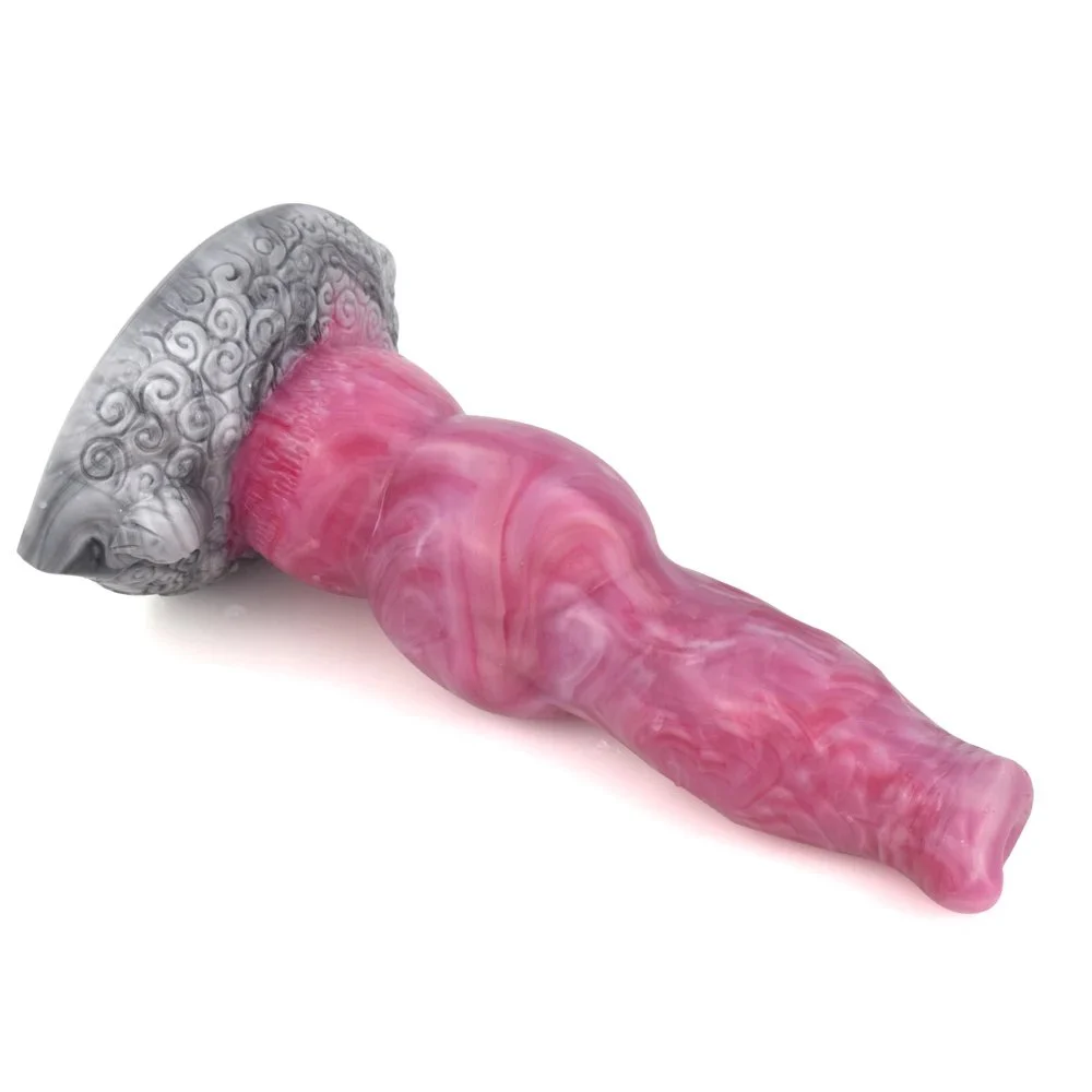 8.5 Inch Curly Coated Retriever Cock Dog Dong Wolf Dildo