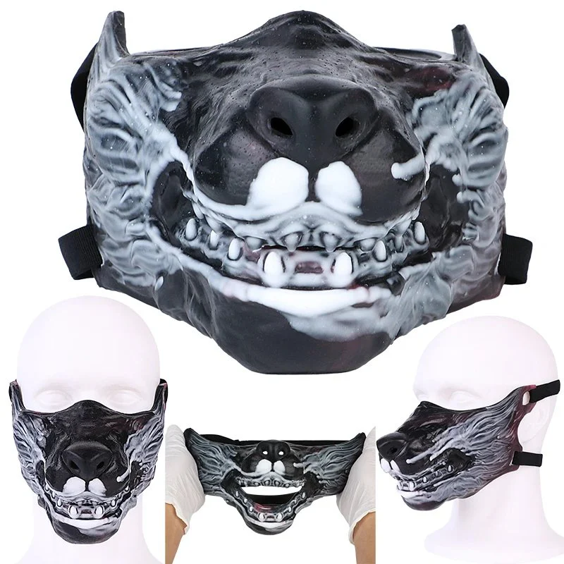 Bondage Silicone Mask Adult Pleasure Sex Toys for Women and Men Costume Accessory Adult Toy Couple Game and Cosplay Part