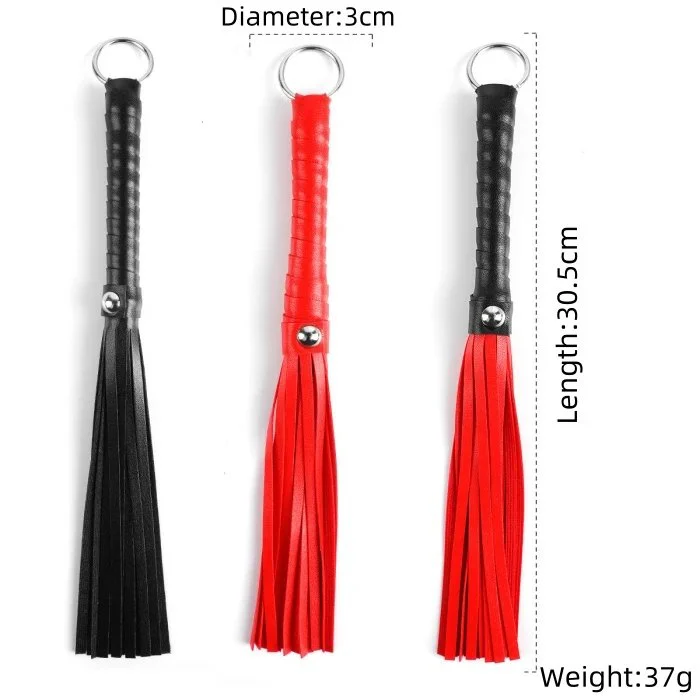Fetish Bondage Handle Leather Spanking Paddle Flirt Flogger Slave Ass Slap Horse Whip