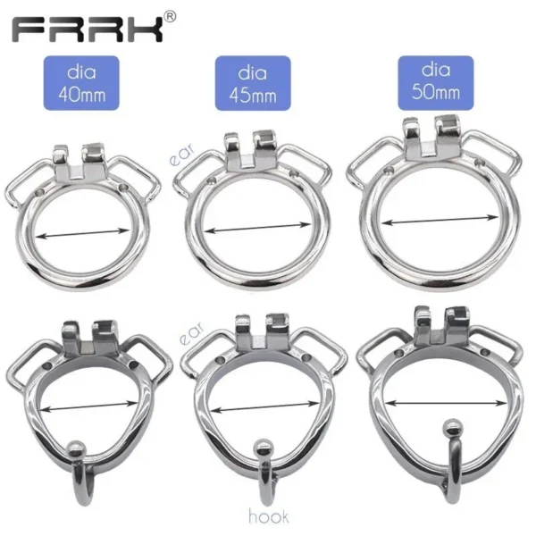 Serrated Cock Cage Erect Denial Ring Male Chastity Device Other Sex Toys
