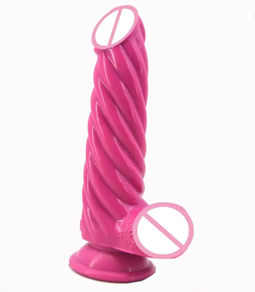 8 Inch Dildo Silicone Anal Plug Rubber Penis Toys Sex Adult Dildo Anal for Unisex