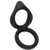 Silicone Double Penis Ring Toy for Men Effective in Enhancing Erection and Delay Ejaculation