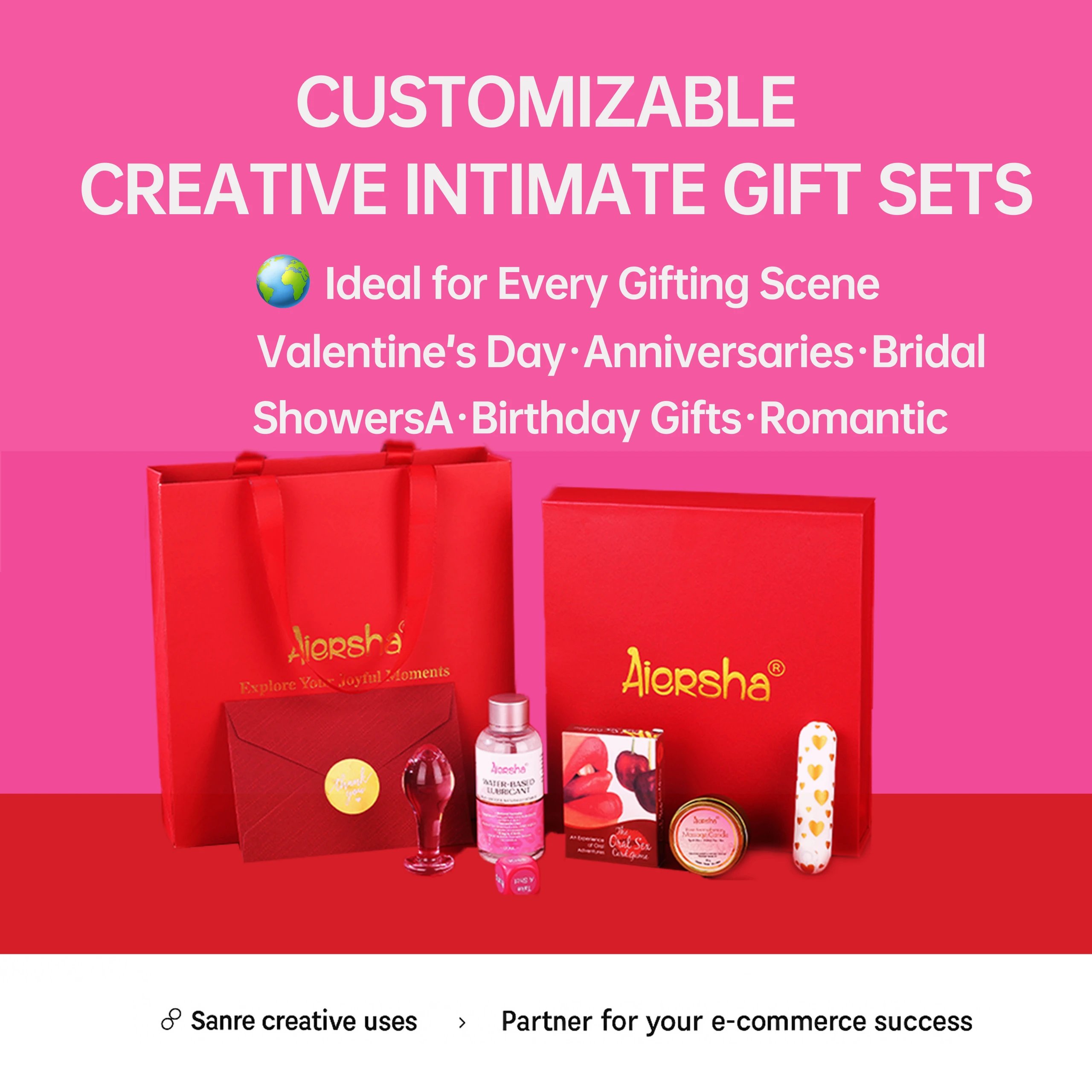 Luxury Valentines Day Intimate Gift Adult Romantic Erotic Lovers Sex Toys Products Sets