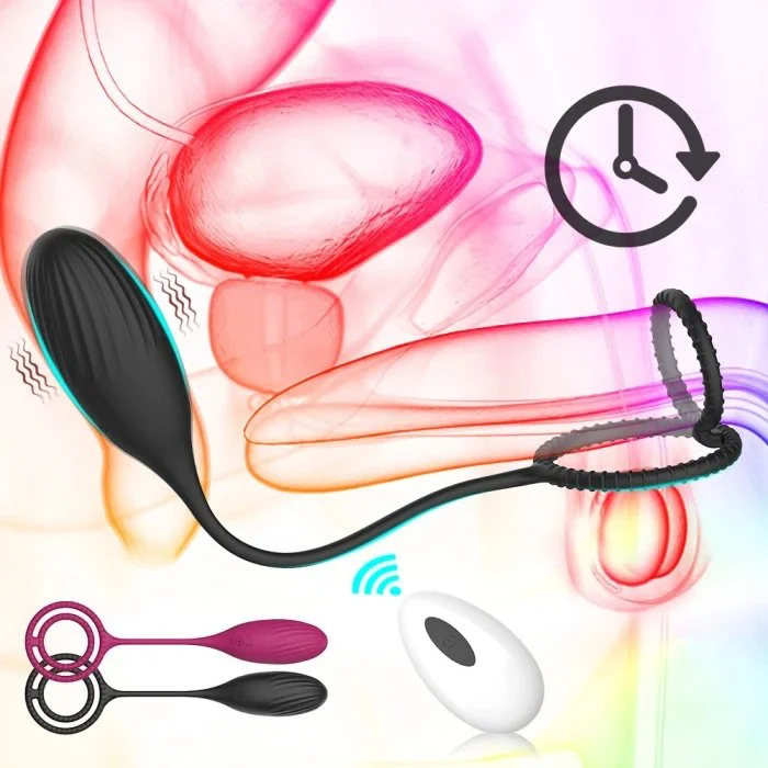 Remote-Controlled G Spot USB Kegel Ball Vibrator Love Egg Jumping Egg with Convenient Jumping Function