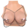 Adult Breast Nipple Clip Clamps Sex Toys Products Metal Nipple Clamps With Chain