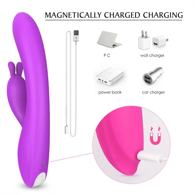 Sex Toys for Women 9 Vibe Mode New Arrival Usb Charger Rabbit Tapping G-spot Vibrator