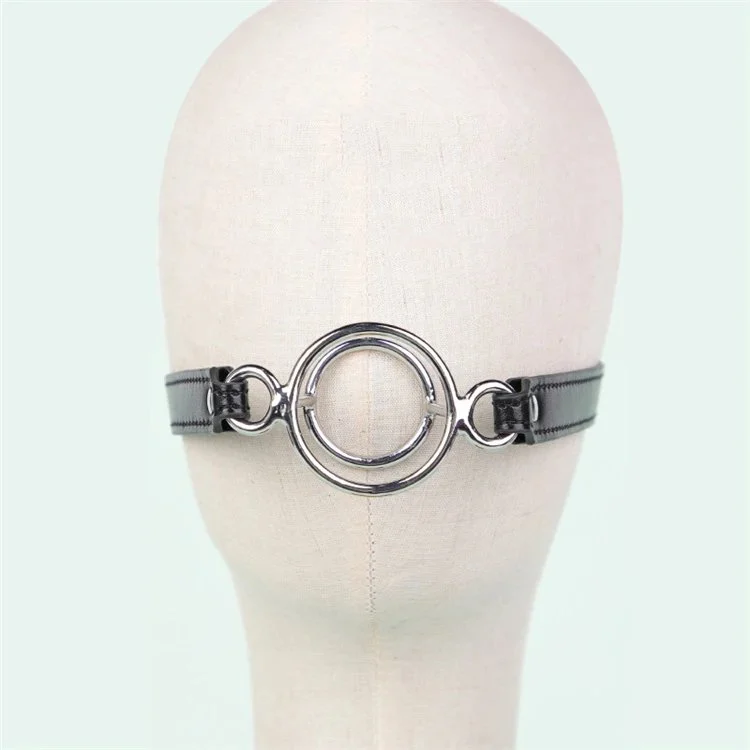 Adult Erotic Sex Toys Adjustable Sexy Bondage Metal Open Mouth Opener Gag