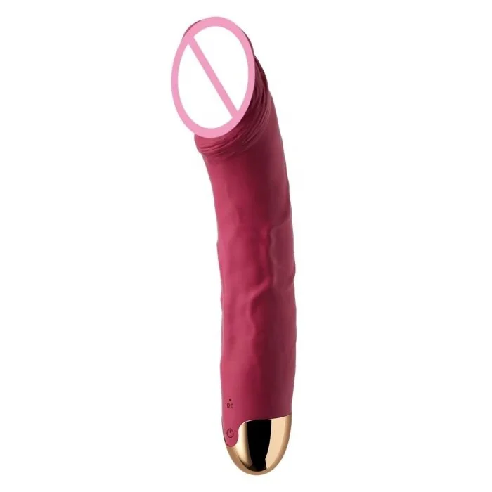 USB Powered 10 Frequency Artificial Dildo Vibrator for Adult Women Clit and G-Spot Massage Vaginal G-Spot Vibrator