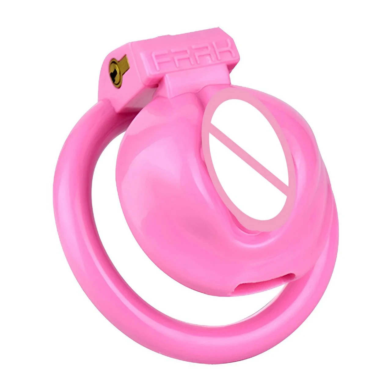 Small Ultra-simulation Chastity Cage With 4 Sizes Lock Cock Ring for BDMS Sissy Gay Customer Male Cock Cage Adult SexToys