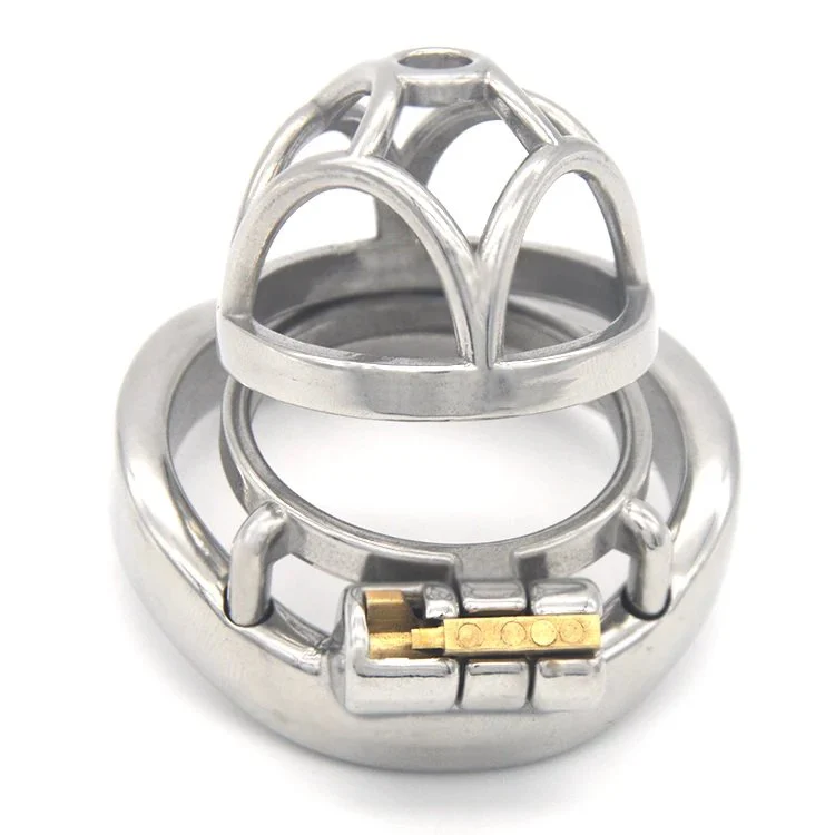 Sex Products Lock Cock Cage Cuckold Chastity Cage Chastity Devices for Man