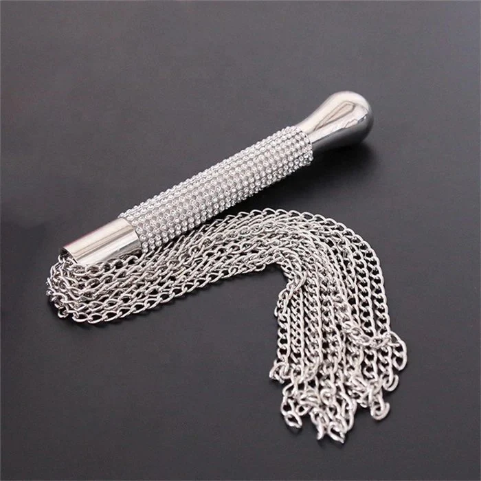 Adult Fetish Sex Toy Metal Whip and Flogger Paddles for Couples