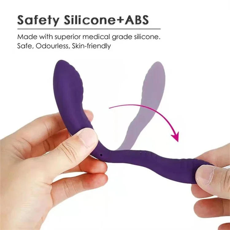Rechargeable 10 Frequency Sex Toys Couple Vibrator Remote Control U Shape Vibrator for Masturbating
