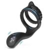 Silicone Tornado Style 10 Frequency Vibrating Cock Ring for Men Delay Ejaculation Sex Product