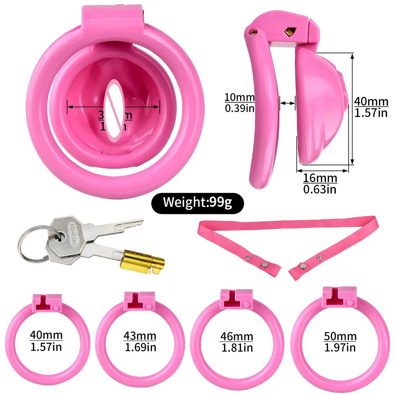 Sex Toy for Men Adult Erotic Urethral Lock Bondage Waist Belt Male Chastity Cock Cage Penis Sleeve Cockrings