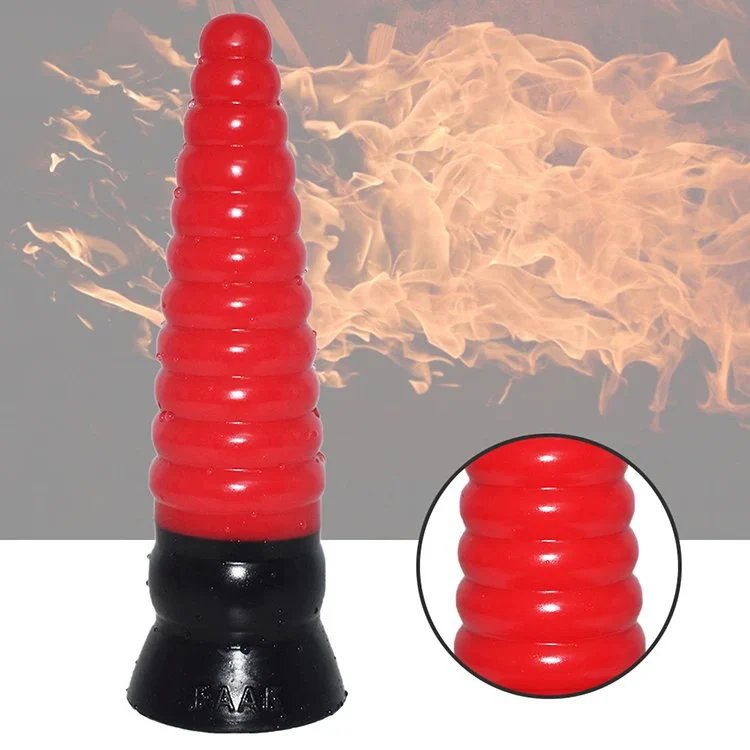9.25 Long Huge Realistic Dildo Strapon Penis Women Anal Toys Red and Black Strap on Ribbed Sex Male Dildo for Women