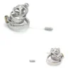 Total High 54mm 304 Stainless Steel Anal Plug Sex Toy Chastity SM Anal Plug Male Chastity Device Cage Chastity