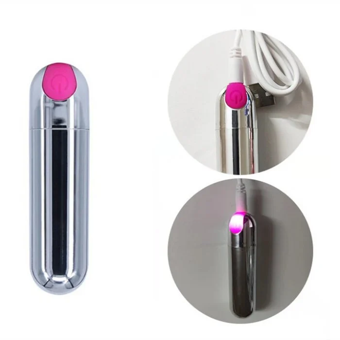Rechargeable Mini Bullet Vibrator Wand Portable Sex Product for Clitoris Massage Vaginal Vibrators