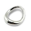 Stainless Steel Irregular Design C Ring Curved Ergonomic Metal Cock Ring 3 Sizes of Penis Ring