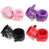 Adult Toys PU Bondage Gear Handcuffs Restraint Training Sex Aid Props for Bondage
