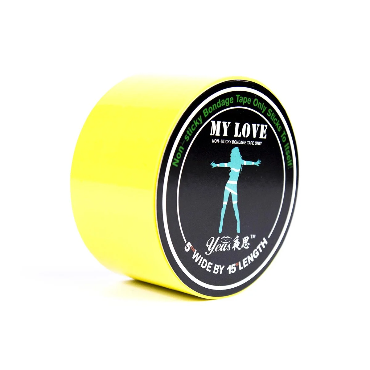 Electrostatic Tape Sexual Goods Black Electrostatic Tape Men's Equipment Bondage Tape Sticky Sexy Adult Toys