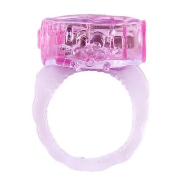 Stretchable Soft TPE Men's Vibrating Cock Ring with Delay Time Locking Feature for Men Sex Toys