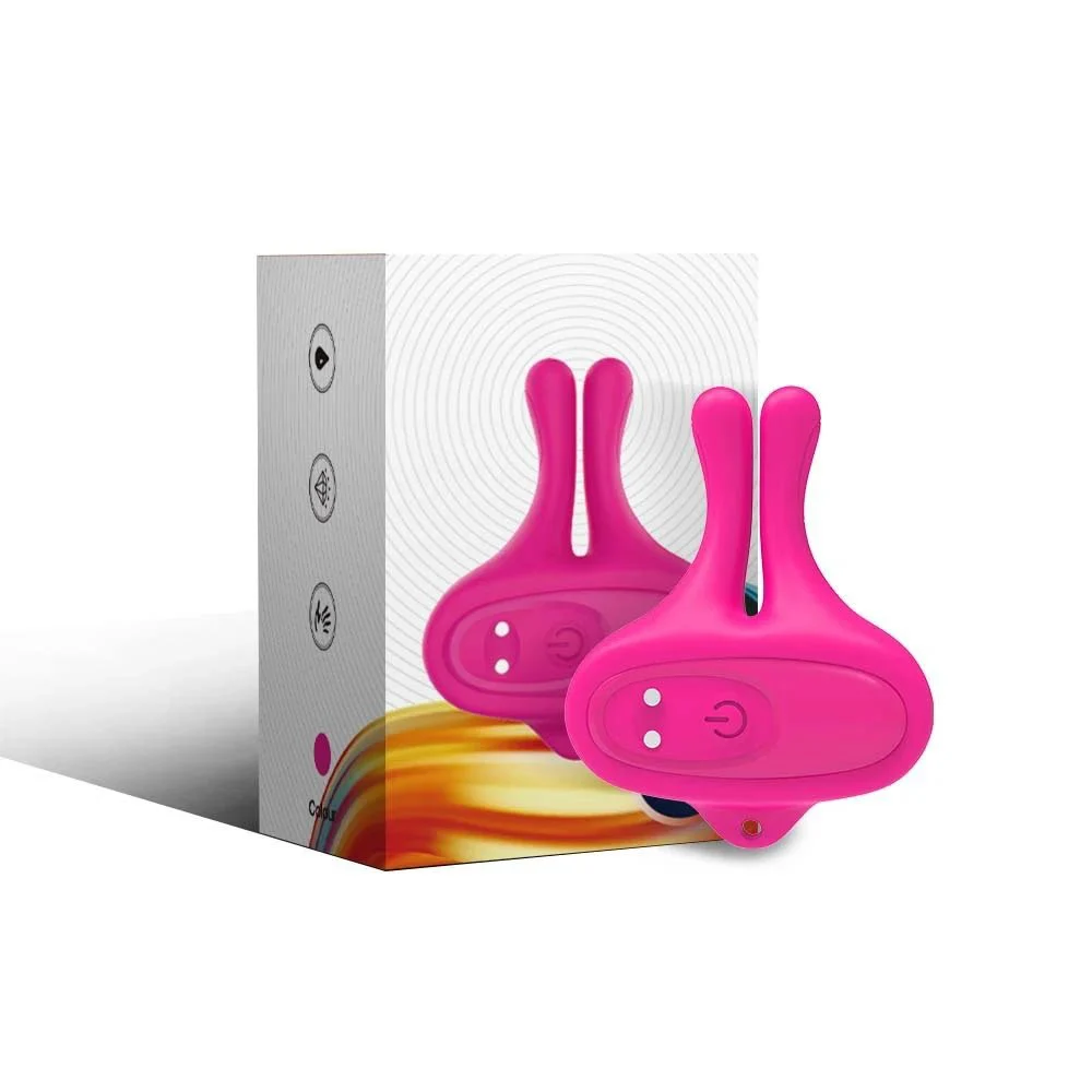 9-Speed Nipple Clitoral Stimulation Breast Clips Clamp Vibrator Erotic Adult Sex Toys for Couples Women's Breast Massage Bondage