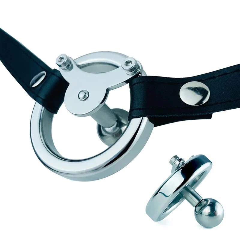 Stainless Steel Clip Sissy Male Metal Chastity Training Clip Lock Cage Brand Novelty Sissy Inverted Chastity Cage